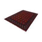 Orientalska preproga Aqcha Bukhara 167x242 ročno vozlana Afgan preproga