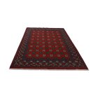 Orientalska preproga Aqcha Bukhara 167x242 ročno vozlana Afgan preproga