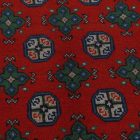 Orientalska preproga Aqcha Bukhara 167x242 ročno vozlana Afgan preproga
