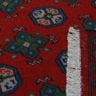 Orientalska preproga Aqcha Bukhara 167x242 ročno vozlana Afgan preproga