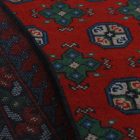 Orientalska preproga Aqcha Bukhara 167x242 ročno vozlana Afgan preproga