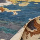 Orientalska preproga Afshar naqsha 199x293 ročno vozlana Afgan preproga