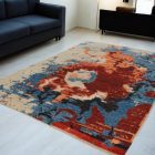 Orientalska preproga Afshar naqsha 197x290 ročno vozlana Afgan preproga