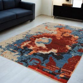   Orientalska preproga Afshar naqsha 197x290 ročno vozlana Afgan preproga