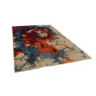 Orientalska preproga Afshar naqsha 197x290 ročno vozlana Afgan preproga