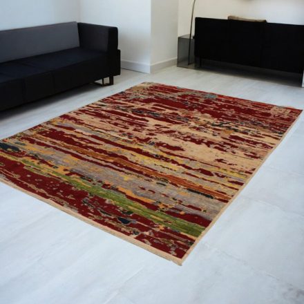 Orientalska preproga Afshar naqsha 206x290 ročno vozlana Afgan preproga