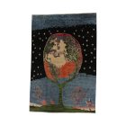 Orientalska preproga Afshar naqsha 195x293 ročno vozlana Afgan preproga