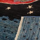 Orientalska preproga Afshar naqsha 195x293 ročno vozlana Afgan preproga