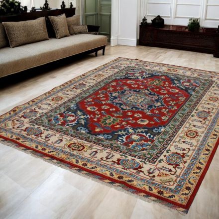 Afghan preproga Kavkaški vzorec 206x284 ročno vozlana preproga