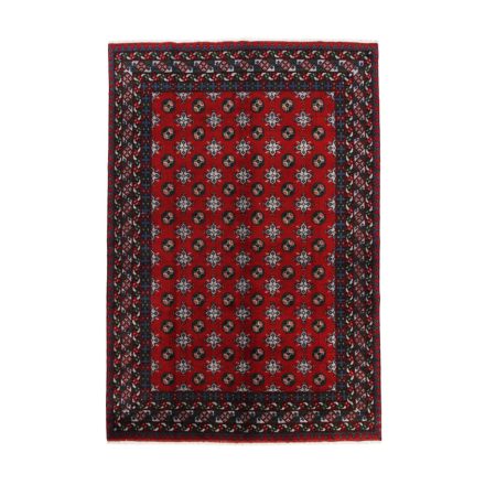 Orientalska preproga Aqcha Bukhara 200x291 ročno vozlana Afgan preproga