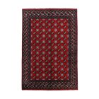 Orientalska preproga Aqcha Bukhara 200x291 ročno vozlana Afgan preproga