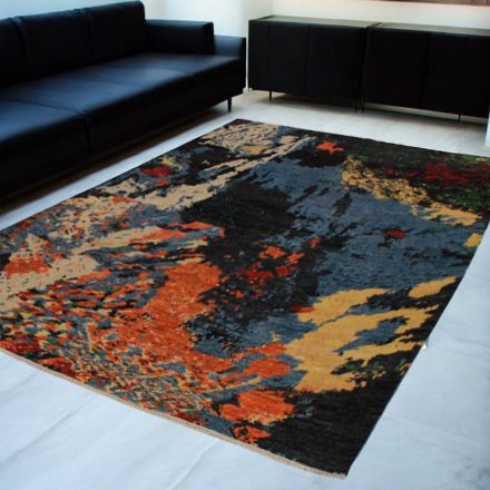 Orientalska preproga Afshar naqsha 237x296 ročno vozlana Afgan preproga