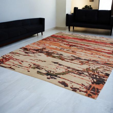 Orientalska preproga Afshar naqsha 256x345 ročno vozlana Afgan preproga