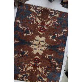 Orientalska preproga Afshar naqsha 296x415 ročno vozlana Afgan preproga
