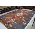 Orientalska preproga Afshar naqsha 296x415 ročno vozlana Afgan preproga