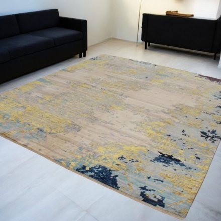 Orientalska preproga Afshar naqsha 243x296 ročno vozlana Afgan preproga