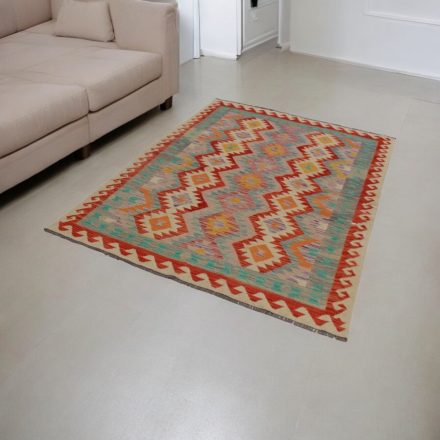 Afgan Kilim Chobi 152x205 ročno tkana preproga Kilim