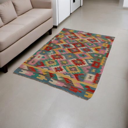 Afgan Kilim Chobi 121x181 ročno tkana preproga Kilim