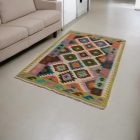Maimana Kilim preproga 123x177 afgan ročno tkana Kilim