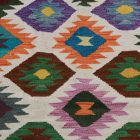 Maimana Kilim preproga 123x177 afgan ročno tkana Kilim