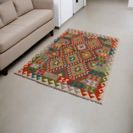 Afghan Kilim preproga Chobi 130x190 etnični ročno tkani Kilim