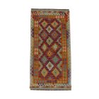 Afghan Kilim preproga Chobi 100x197 etnični ročno tkani Kilim