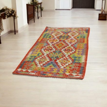 Preproga Kilim Chobi 104x200 Afganistanski ročno tkani kilim
