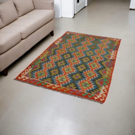 Ročno tkana Kilim Chobi 130x188 afgan volneni kilim