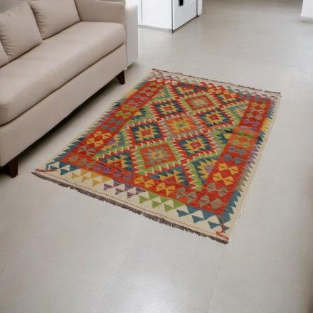 Chobi preproga Kilim 120x178 ročno tkana volna kelim