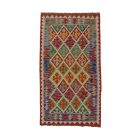 Tekač preproga Kilim Chobi 110x200 Afganistanski ročno tkani kilim