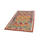 Tekač preproga Kilim Chobi 110x200 Afganistanski ročno tkani kilim