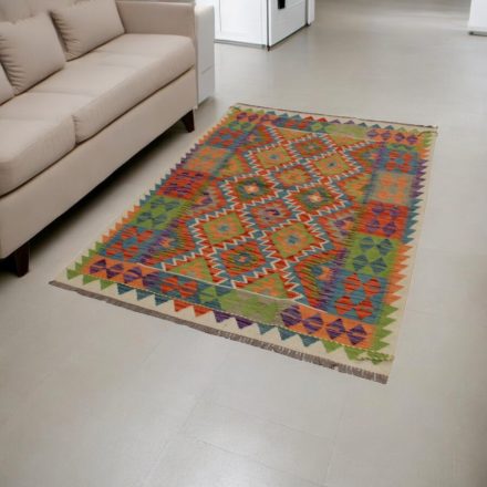 Preproga Kilim Chobi 127x182 Afganistanski ročno tkani kilim