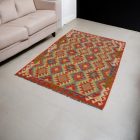 Maimana Kilim preproga 125x183 afgan ročno tkana Kilim