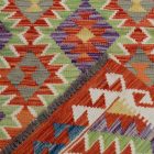 Maimana Kilim preproga 125x183 afgan ročno tkana Kilim