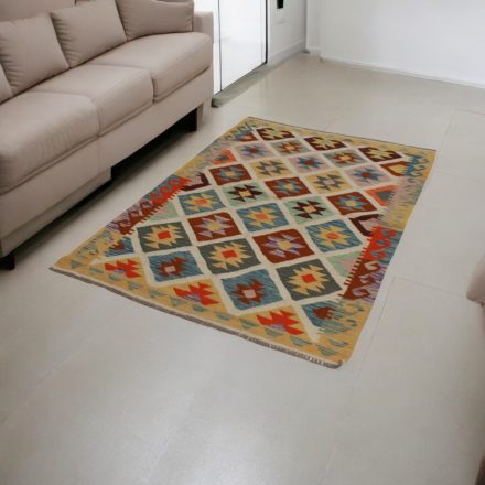 Chobi preproga Kilim 120x174 ročno tkana volna kelim