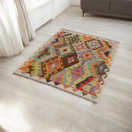 Afghan Kilim preproga Chobi 110x146 etnični ročno tkani Kilim