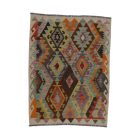 Kilim Chobi preproga 110x146 cm – etnični ročno tkan dizajn