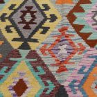 Kilim Chobi preproga 110x146 cm – etnični ročno tkan dizajn