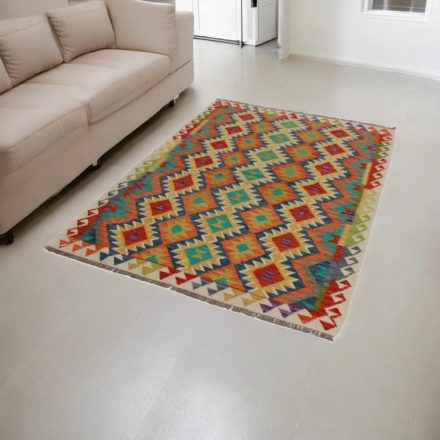 Ročno tkana Kilim Chobi 133x182 afgan volneni kilim