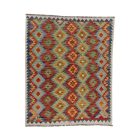 Etnična preproga Kilim Chobi 152x189 ročno tkana preproga
