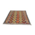 Etnična preproga Kilim Chobi 152x189 ročno tkana preproga