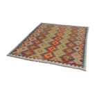 Etnična preproga Kilim Chobi 152x189 ročno tkana preproga