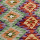 Etnična preproga Kilim Chobi 152x189 ročno tkana preproga