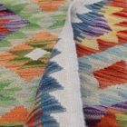 Etnična preproga Kilim Chobi 152x189 ročno tkana preproga