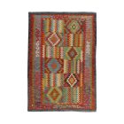 Ročno tkana Kilim 166x238 Maimana Kelim preproga