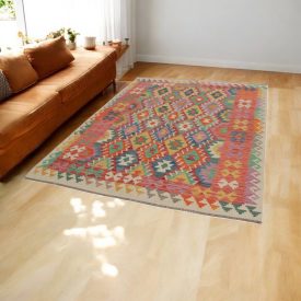 Ročno tkana Kilim 175x238 Maimana Kelim preproga