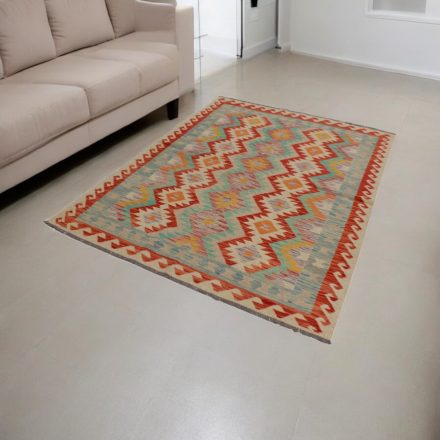 Afghan Kilim preproga Chobi 150x201 etnični ročno tkani Kilim