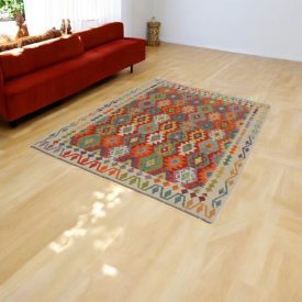 Ročno tkana Kilim Chobi 177x250 afgan volneni kilim