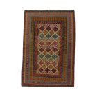 Ročno tkana preproga Kilim Chobi 168x246 cm iz Afganistana