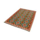 Volnena preproga Kilim Chobi 126x178 ročno tkani afgan kilim